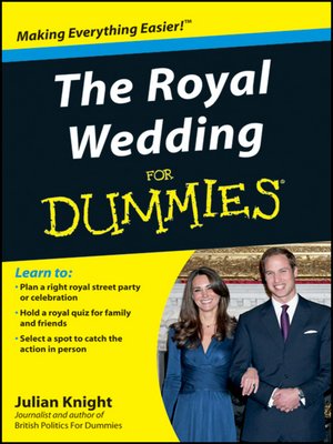 cover image of The Royal Wedding For Dummies